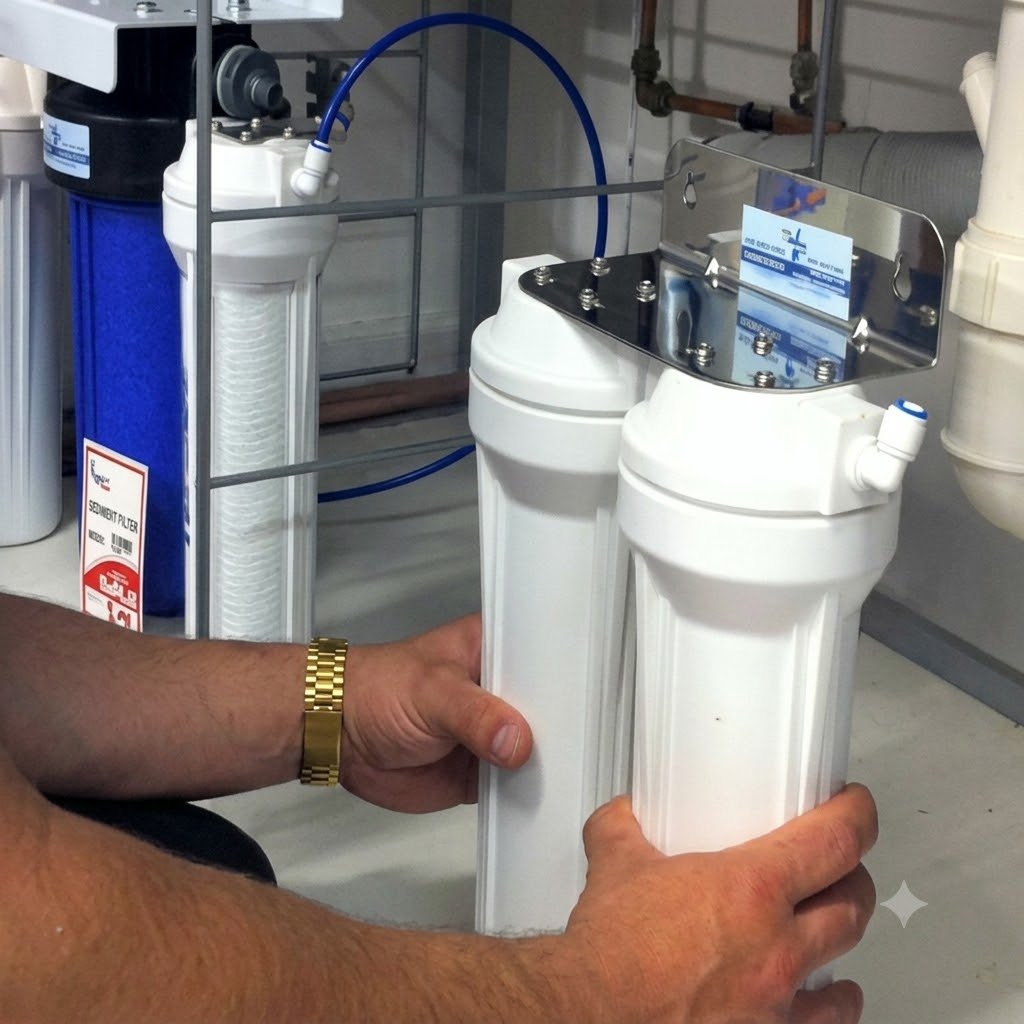 Water purifier maintenance